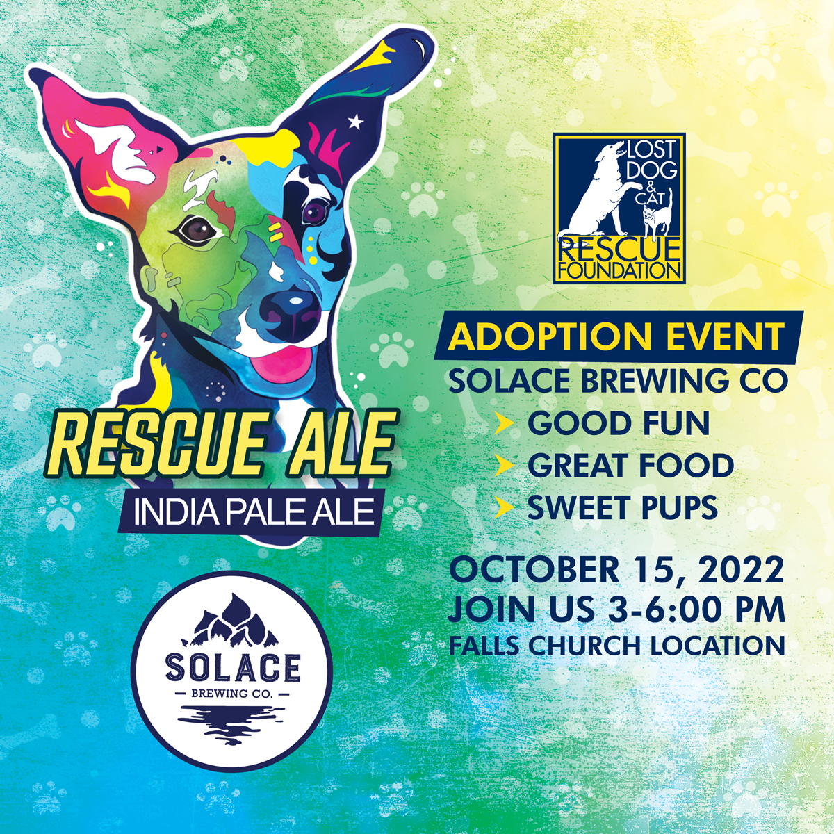 Solace Rescue Ale Adoption Event - Lost Dog & Cat Rescue Foundation